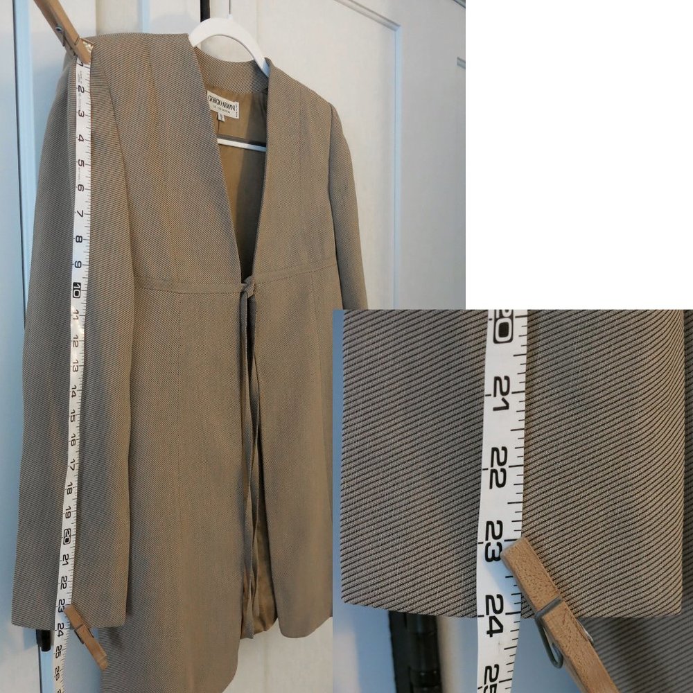 GIORGIO ARMANI Le Collezioni Made in Italy Jacket Blazer IT 42 / US 8 Bergdorf - Picture 4 of 16